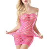 Elastic Cotton All in one Fishnet Mesh Bodysuit Costume Lingerie