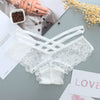 Lace Low-rise Cross strap Lingerie G String Panties